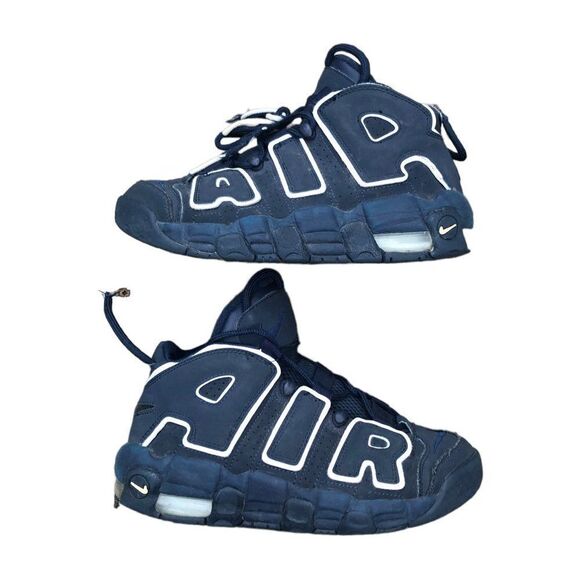 2017 Nike Air More Uptempo Obsidian Size 5 - Picture 4 of 16